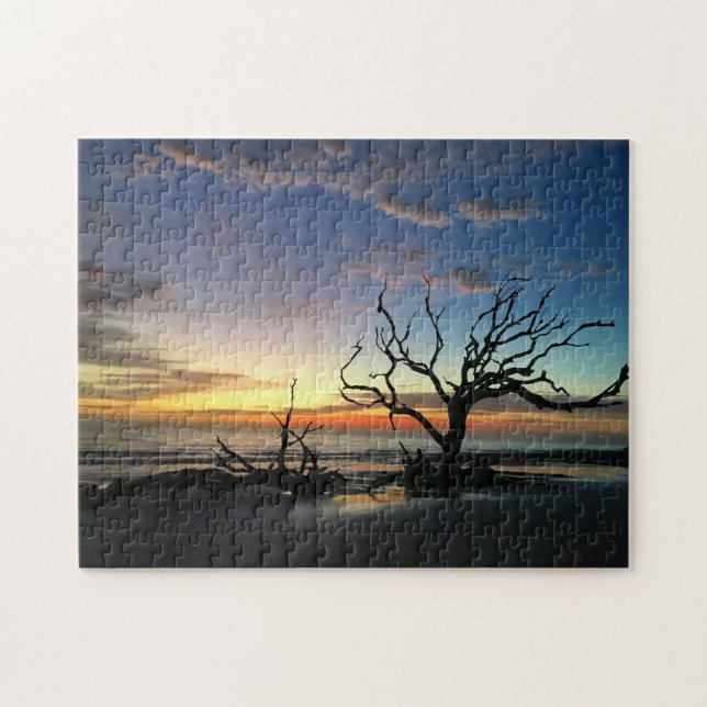 2021 lever de soleil de l'île jekyll #3 puzzle (Horizontal)