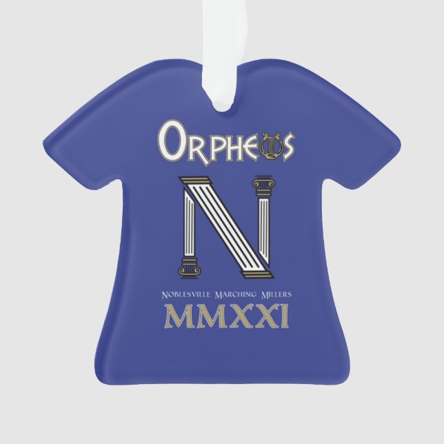 2021 Marching Millers - Orpheus Ornament (Front)
