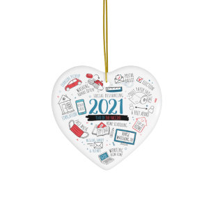 2021 Noël Vaccin Année Covid Commémoration