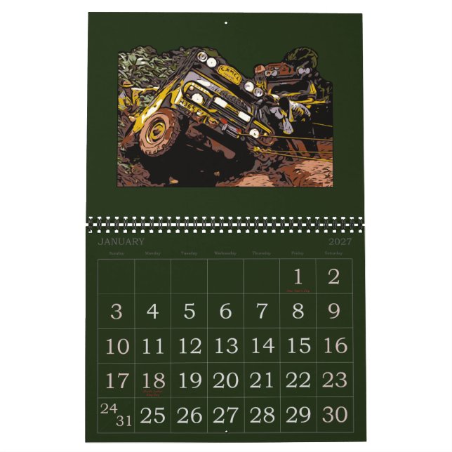 2021 OFF-ROAD CALENDAR (Jan 2027)