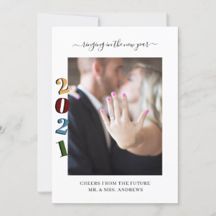 2021 Ringing in the New Year engagement Photo