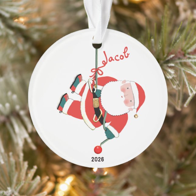 2021 rock climbing keepsake ornament (Tree)