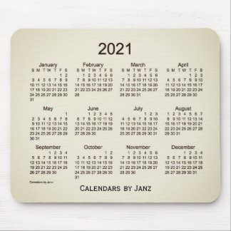 2021 San Telmo Calendar by Janz Mouse Pad