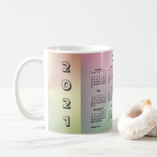 2021 San Telmo Shimmer Coffee Calendar by Janz Mug