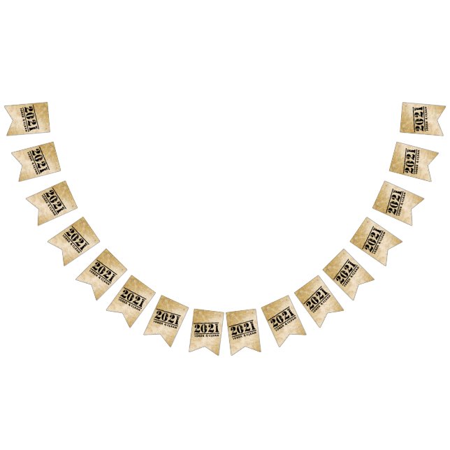 2021 Sober & Clean Celebrates Recovery Sobriety Bunting Flags (All)