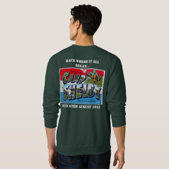 2021 Sweatshirt de la Réunion 65e division d'infan (Dos entier)