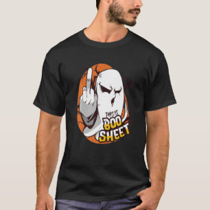 2021 This Is Boo Sheet Funny Ghost Quote Halloween T-Shirt