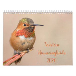 2021 Western Hummingbirds Photography Calendar