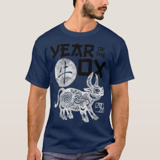 2021 Year Of the Ox Chinese Zodiac Chinese New T-Shirt