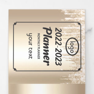 2022-2023 Calendar Business Greeting Tri-Fold Hol Card
