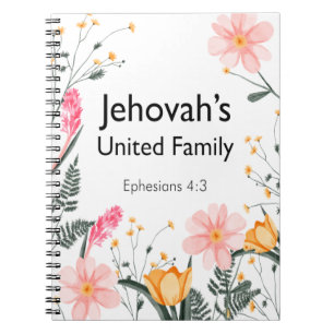 2022-23 Circuit Assembly Jehovah's United Family Notebook