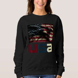 2022 4th Of July Independence Day Us American Flag Sweatshirt