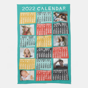 2022 Calendar (See Description for New Version)  Kitchen Towel