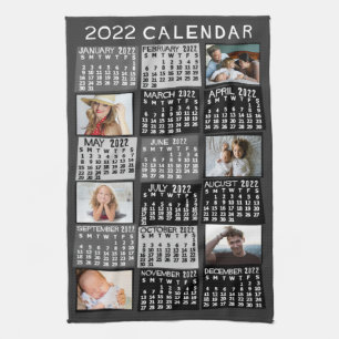 2022 Calendar (See Description for New Version)  Kitchen Towel