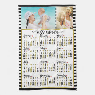2022 Calendar (See Description for New Version)  Kitchen Towel