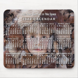2022 Calendar (See Description for New Version)  Mouse Pad