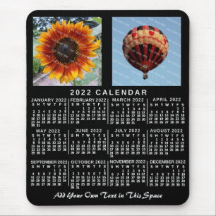 2022 Calendar (See Description for New Version)  Mouse Pad