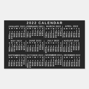 2022 Calendar (See Description for New Version)  Sticker