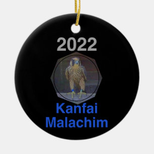 2022 Cercle en céramique ornement Kanfai Malachim