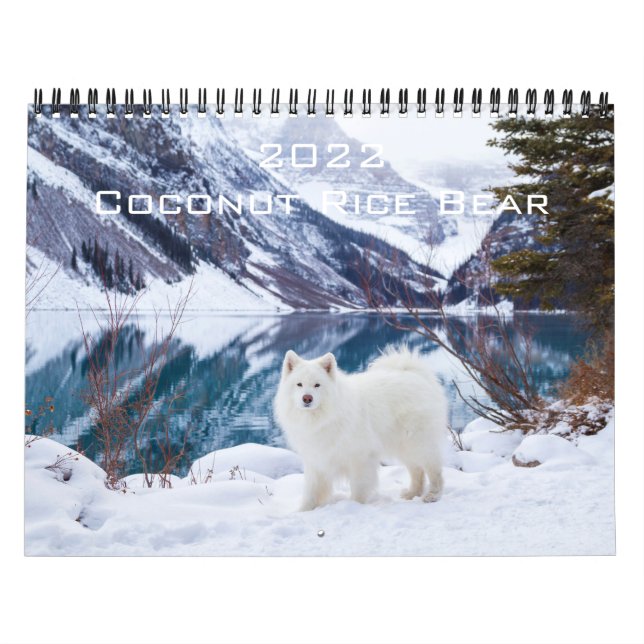 2022 Coconut Rice Bear Calendar (Cover)