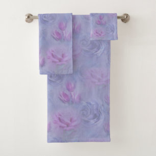 2022 colour of the year flowers bath towel set
