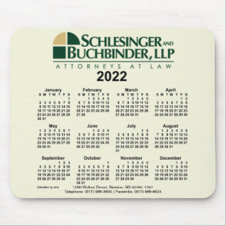 2022 Custom Calendar by Janz Mouse Pad