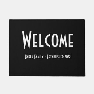 2022 Customizable Welcome Mat SM