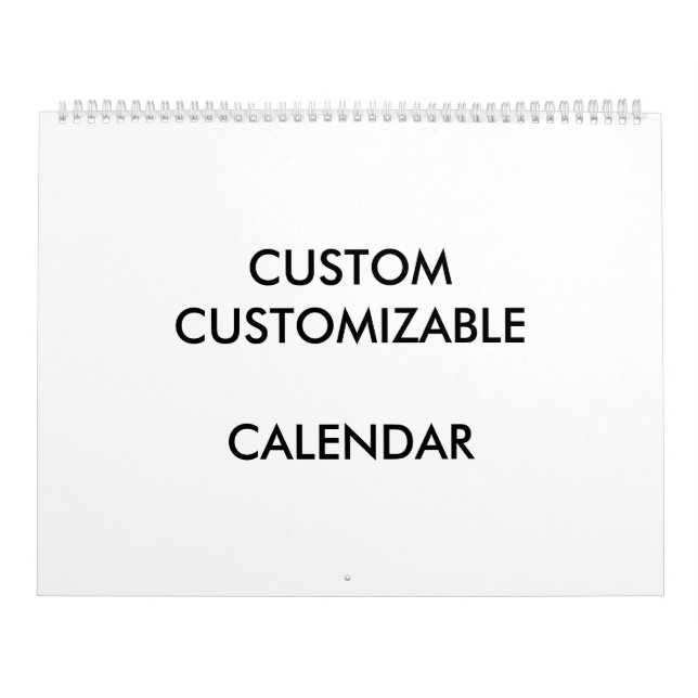 2022 CUSTOMIZE CUSTOM BLANK CUSTOMIZABLE CALENDAR (Cover)