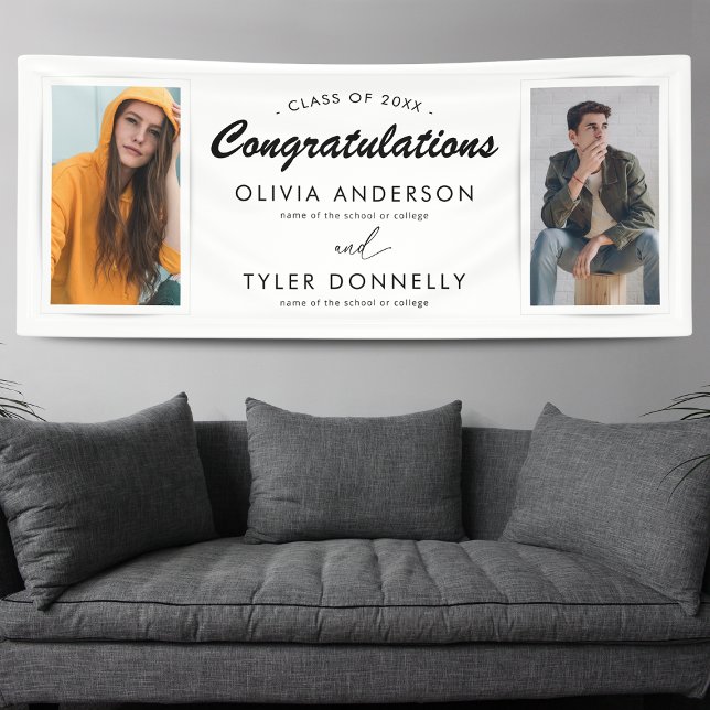 2022 Double Graduation Photo Banner (Creator Uploaded)