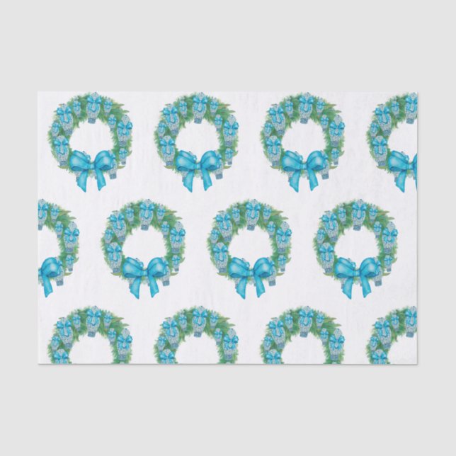 2022 Dragons Christmas Ginger Jar  Jars   Tissue Paper (Front)