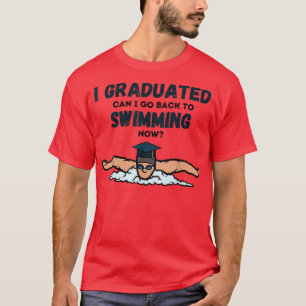 2022 Grad Graduate Swim Students Swimmer Senior Gr T-Shirt