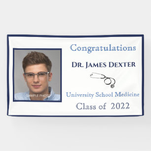 2022 Graduation Medical School Stethoscope  Banner