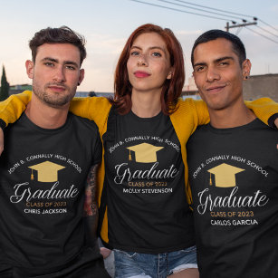 2022 Graduation Personalized High School Class T-Shirt