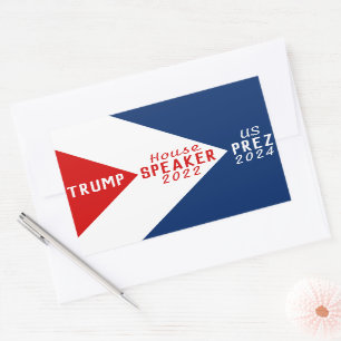 2022 House Speaker Trump President 2024 Sticker