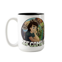 2022 IFComp Two-Tone Large Coffee Mug