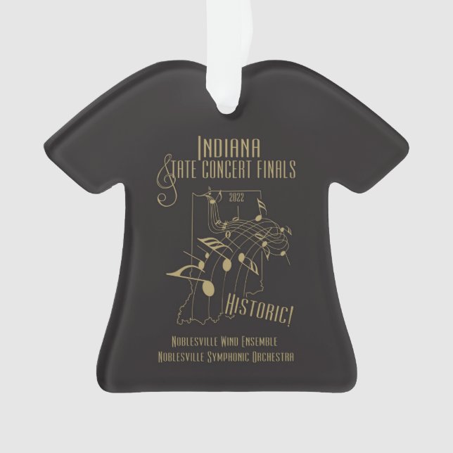 2022 ISSMA État Concert Finals Ornament (devant)