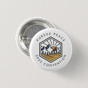 2022 JW Convention -Mountain 1 Inch Round Button