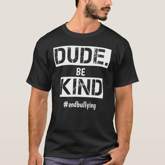 2022 Kindness Day Unity Day Orange No Bullies Bull T-Shirt (Front)