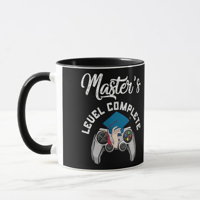 2022 Master's Level Complete Graduation Gamer Mug (Left)