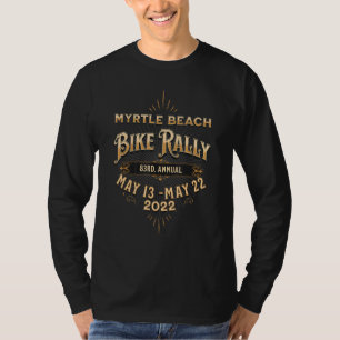 2022 Myrtle Beach Bike Rally Vintage 83rd Annual F T-Shirt