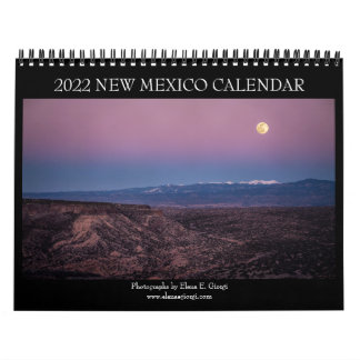 2022 New Mexico Calendar