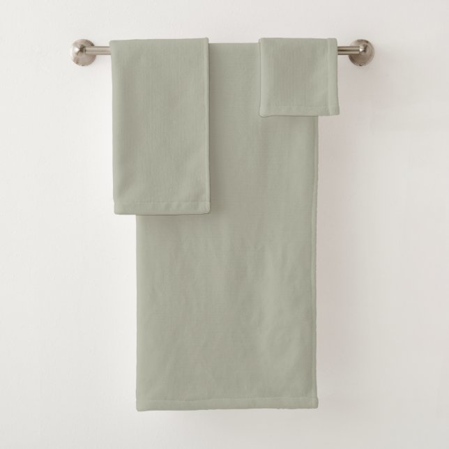 2022 October Mist interior design trend colour. El Bath Towel Set (Insitu)