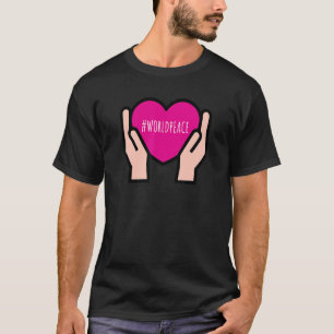 2022 Peace Global Peace International Unity Love P T-Shirt