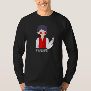 2022 Peace Global Peace International Unity Love P T-Shirt