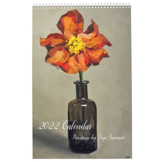 2022: Peintures de Piya Samant Calendrier (Protection)