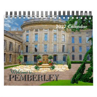 2022 "Pemberley" interior calendar