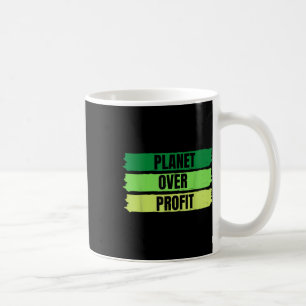 2022 Planet Over Profit Earth Day Vintage T-shirt Coffee Mug