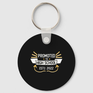 2022 Promoted To High School Graduation 2026 Funny Keychain