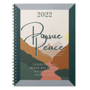 2022 Regional Convention   Pursue Peace   Notebook