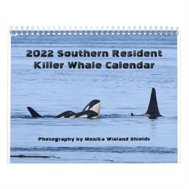 2022 Southern Resident Killer Whale Calendar (Cover)